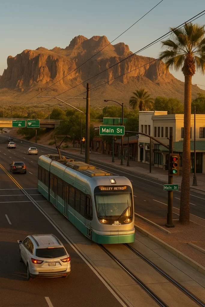 Transportation and Commute Mesa AZ