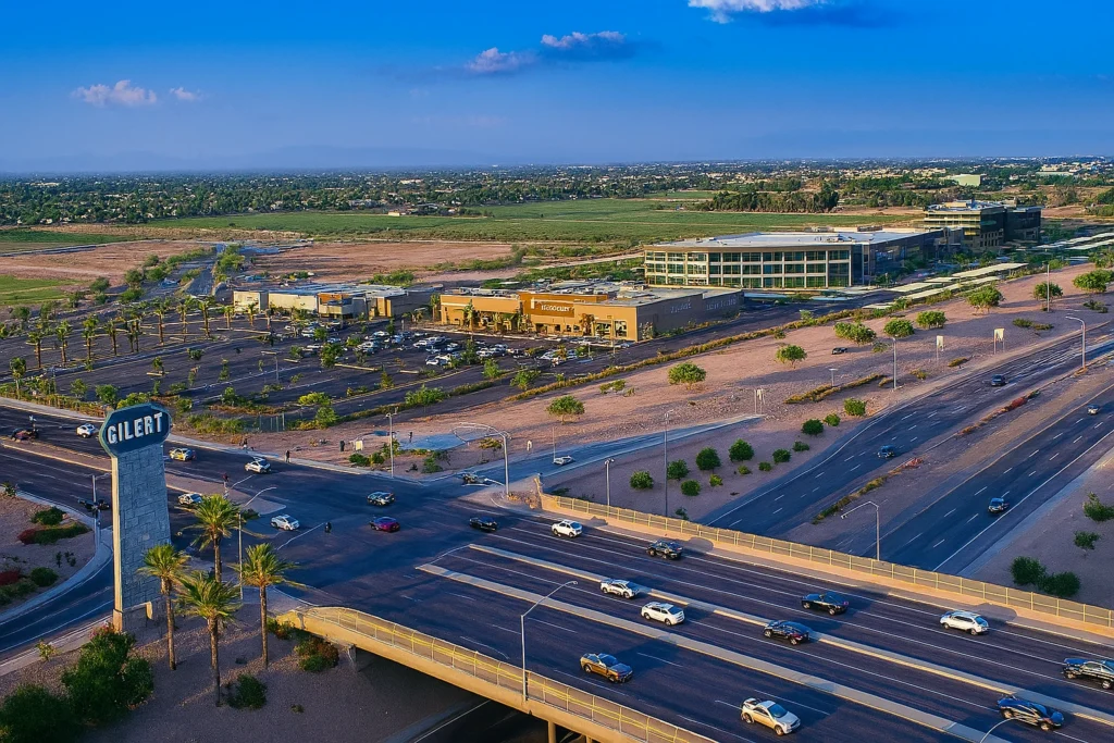 Gilbert AZ commute – quick access to Loop 202 & US-60 near Chandler