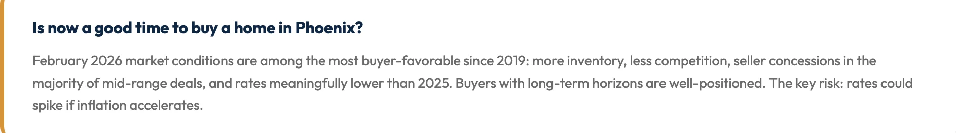 Is now a good time to buy a home
