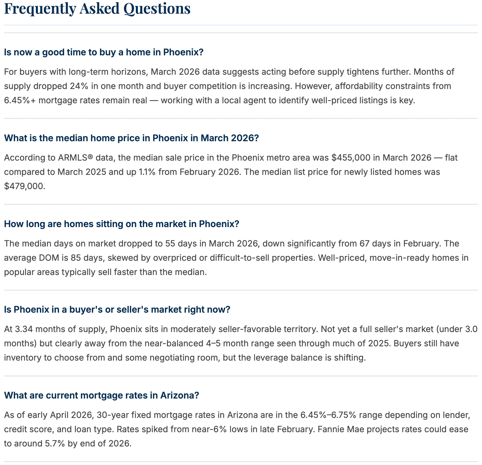 Frequently Asked Questions