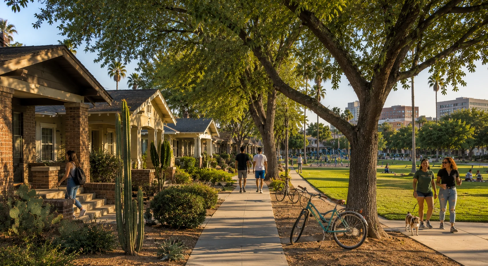 University Park Daley Park Tempe neighborhood near ASU and downtown