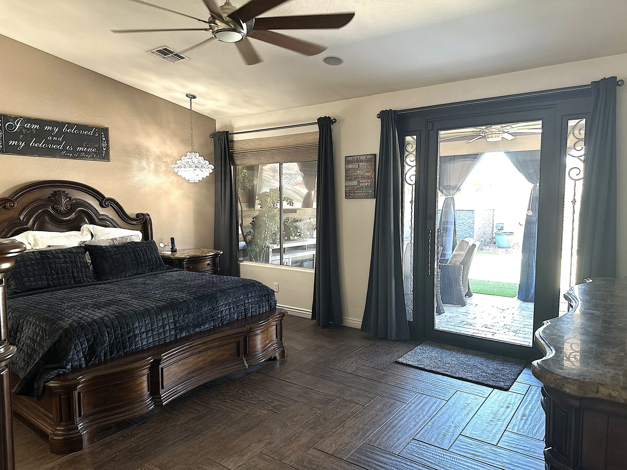 Chandler AZ Neighborhood Master Bedroom